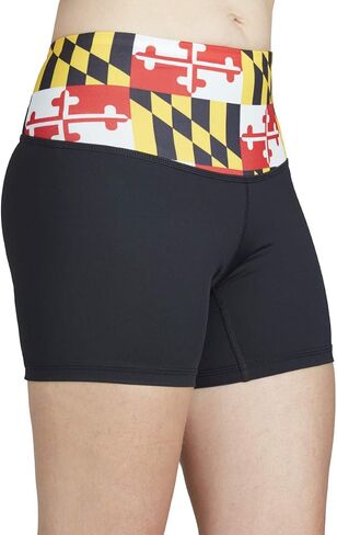 Maryland Print Youth Shorty Short-YL Black in Saudi Arabia