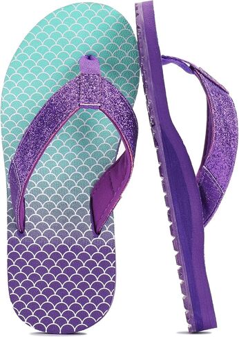 STQ KIDS Flip Flops for Boys Girls with Arch Support Kids Beach Sandals Non-Slip Fashion Youth Summer Pool Sandal Outdoor Intdoor Swim Bath Shower Shoes in Kuwait