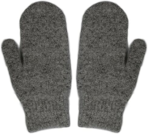 FGSS Winter Warm Mittens for Women Men - Soft Faux Rabbit Fur Mittens Elastic Cuff Stretchy Knit Gloves Cold Weather in Kuwait