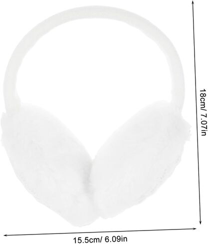 2pcs Ear Warmers Winter Plush Knit Ear Muffs for Boys Outdoor Cold Weather Warmers in Saudi Arabia