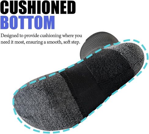 JOYNÉE 5/10 أزواج جوارب عمل خفيفة الوزن للرجال طويلة وخفيفة الوزن، جوارب رياضية غير رسمية قابلة للتنفس لممارسة التمارين الرياضية in Kuwait