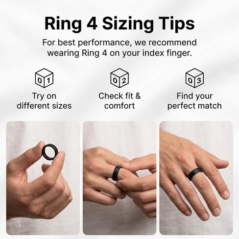 Oura Ring Sizing Kit, Oura Sizing Kit, Aura Ring Sizing Kit, 12 Rings in Black Box, Easy Size Selection, Comfortable Fit, Accurate Measurement, Ring Size Tool, Ring Sizer Set in Saudi Arabia