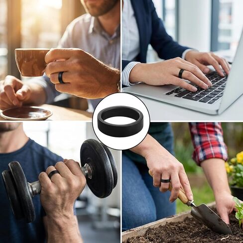 Oura Ring Sizing Kit, Oura Sizing Kit, Aura Ring Sizing Kit, 12 Rings in Black Box, Easy Size Selection, Comfortable Fit, Accurate Measurement, Ring Size Tool, Ring Sizer Set in Saudi Arabia