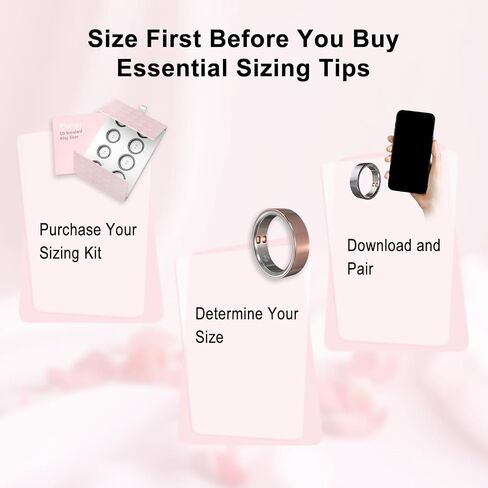 Smart Ring Sizer Measuring Set Reusable Finger Size Gauge Measure Tool Jewelry Sizing Tools 1-17 USA Rings Size Smart Ring in Saudi Arabia