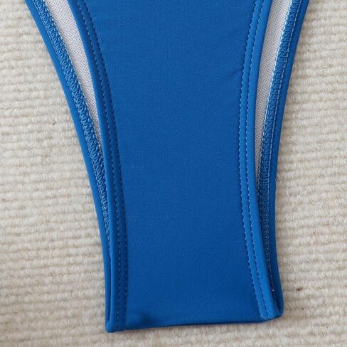 Swimsuit Breathable Separate Top Bottom Tight Quick Drying Polyester Spandex Texture for Beach Vacation Fashion Swimwear Set in Kuwait