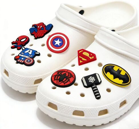 19Pcs Spider Shoe Decoration Charms for Croc Clog Sandals, Shoe Accessories Charms for Adults in Saudi Arabia