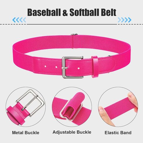 Baseball Socks and Belt Combo Over the Knee Youth Adult Softball Sock and Belt for Boys Girls in Saudi Arabia