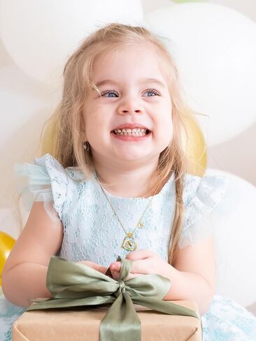 SWEETV NORBU Hypoallergenic Unicorn Necklace for Girls Daughter in Kuwait