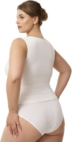 Inno Women's Seamless Shapewear Tummy Control Compression Tank Tops Breathable Body Shaper Camisole in Kuwait