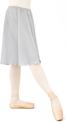 Women’s Ballet Academy Practice Skirt, 360° Full Circle Rehearsal Skirt with Elastic Waist,Knee Length in Saudi Arabia