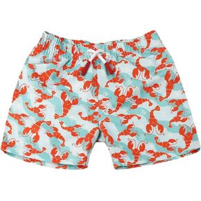 ZOOCCHINI Baby & Toddler Boys Swim Shorts, 6-12 Months, Logan the Lobster in Saudi Arabia