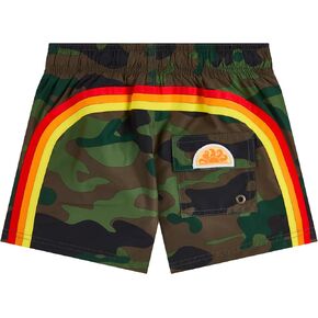 SUNDEK Boys Elastic Waist Boardshort, Swim Trunks Sized by Age in Kuwait