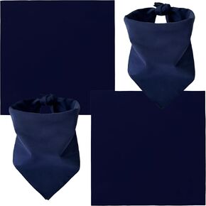 WEITBF 2 Pack Solid Color Bandana Blank Flag Bandanas Scarf Headband - 100% Cotton, 22 x 22 inch in Saudi Arabia