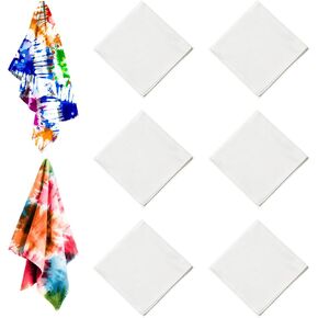Cotton White Bandana, 22"x22" White Bandanas Bulk for Tie Dying, Handkerchiefs Headband Head Wrap Scarf in Saudi Arabia