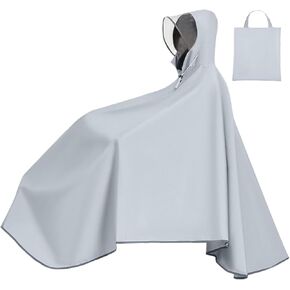 Bicycle Rain Poncho with Hood for Full Coverage and Protection in Saudi Arabia