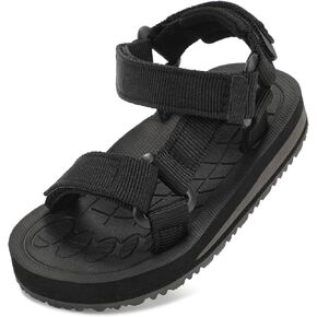 Toddler Sandals Open-Toe Arch Support Wide Summer Shoes for Boys Girls Lightweight Non-slip Kids Beach Shoe with Adjustable Straps in Kuwait