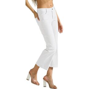 Prolific Health Women’s Cropped Straight Leg Jeggings – Pull-On Pants with Pockets & Belt Loops (S–3XL) in Kuwait