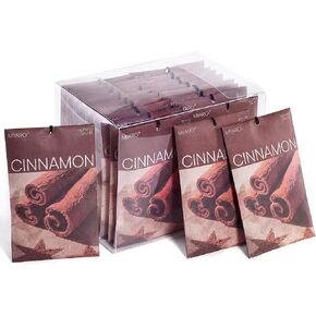 MYARO 20 Packs Cinnamon Scented Sachets, Warm Spicy Air Freshener Bags for Closet, Drawer, Kitchen & Car Odor Eliminator, Home Fragrance Potpourri Sachets in Saudi Arabia