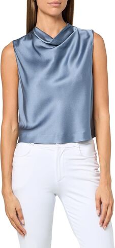 Vince Women's Cropped Cowl Neck Top in Saudi Arabia