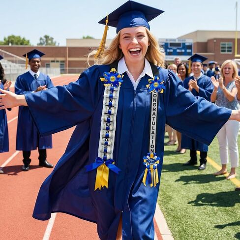 Meetory Graduation Lei - نقود التخرج فئة 2026، هدايا التخرج لإكسسوارات التخرج، مستلزمات حفلات التخرج، الرجال والنساء in Kuwait