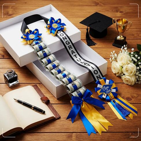 Meetory Graduation Lei - نقود التخرج فئة 2026، هدايا التخرج لإكسسوارات التخرج، مستلزمات حفلات التخرج، الرجال والنساء in Kuwait