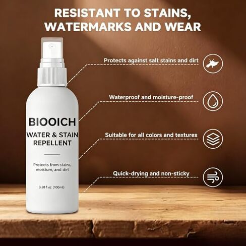 7-in-1 Sandal and Shoe Cleaning Kit for Birkenstock –Suede & Nubuck Cleaner, Protector Spray, Cork Sealer & Brush,Safe for Leather, Suede, Footbed, Nubuck & Cork Footbeds in Saudi Arabia