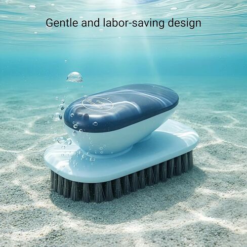 Laundry Brush, Shoe Brush, Used for Cleaning Stains, Floor Tiles, Kitchen, Carpet, Household Cleaning, Etc. Easy to Hold Set of 2 Pieces in Saudi Arabia