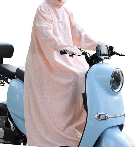 Full Body Sun Protection Suit Protective Cycling Clothing Long Sleeve Rash Guard with Snap Buckle for Men Women Motorcycle Riding Outdoor Activities (Flower) in Kuwait