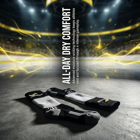 VPRO Cut Resistant Hockey Socks, Performance Protection, Moisture-Wicking in Saudi Arabia