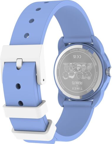 Timex Youth Peanuts Youth Spring 30mm Watch - Blue Strap White Dial Blue Case in Kuwait