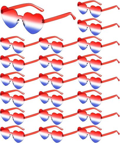 12/20/36 Pack Patriotic Glasses 4th of July Sunglasses Independence Day Decoration Accessories in Kuwait