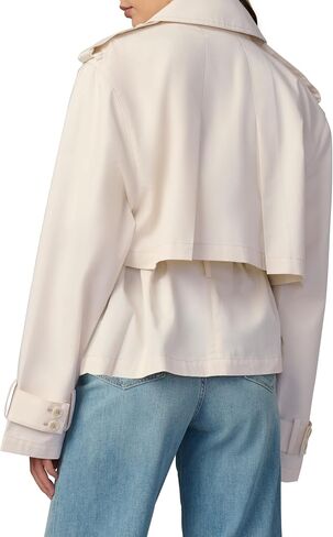 Joe's Jeans Women's The Liz Cropped Trench Coat in Kuwait