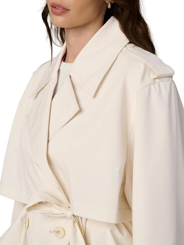 Joe's Jeans Women's The Liz Cropped Trench Coat in Kuwait