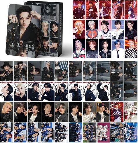مجموعة بطاقات صور للأطفال من PYAJUU مكونة من 4 قطع/364 قطعة من بطاقات الصور KPOP Straykids DO IT، بطاقات صور القوة، بطاقات بريدية عملاقة، هدية ميرش لموسم 2026 للبقاء، 220 قطعة من ملصقات LOMO و144 قطعة in Kuwait
