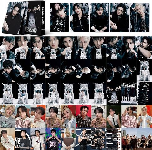 مجموعة بطاقات صور للأطفال من PYAJUU مكونة من 4 قطع/364 قطعة من بطاقات الصور KPOP Straykids DO IT، بطاقات صور القوة، بطاقات بريدية عملاقة، هدية ميرش لموسم 2026 للبقاء، 220 قطعة من ملصقات LOMO و144 قطعة in Kuwait