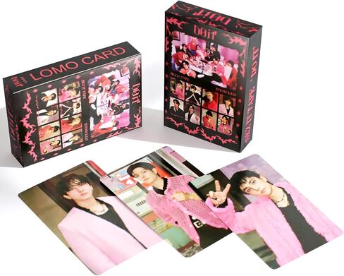 High-Definition Stray Kids DO IT Album Photocards, Perfect Kpop SKZ Photocards, Straykids Album Photo Cards, Stray Kids Merch Lomo Cards Set, SKZ Merch Lomo Cards, Gift for Boys and Girls in Saudi Arabia