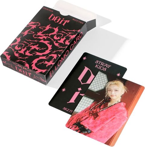 High-Definition Stray Kids DO IT Album Photocards, Perfect Kpop SKZ Photocards, Straykids Album Photo Cards, Stray Kids Merch Lomo Cards Set, SKZ Merch Lomo Cards, Gift for Boys and Girls in Saudi Arabia