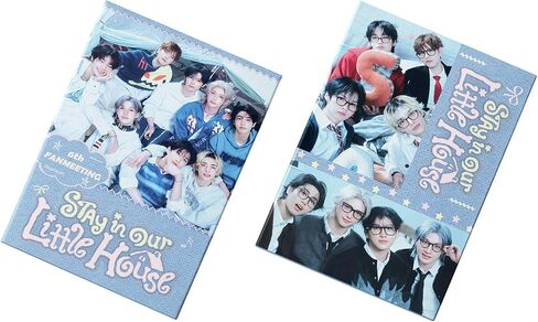 PYAJUU KPOP Stray Kids Photocards Stray in Our Little House Album Cards 55PCS Straykids صور بطاقات المشجعين بطاقات المعايدة هدية DO IT بطاقات بريدية للأولاد والبنات LOMO in Kuwait