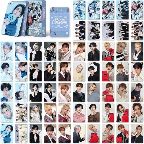 KPOPBTS Stray in Our Little House album Photocards Stray Kids Postcard Gift Merch for SKZ Boys and girls Lomo Card Set in Kuwait