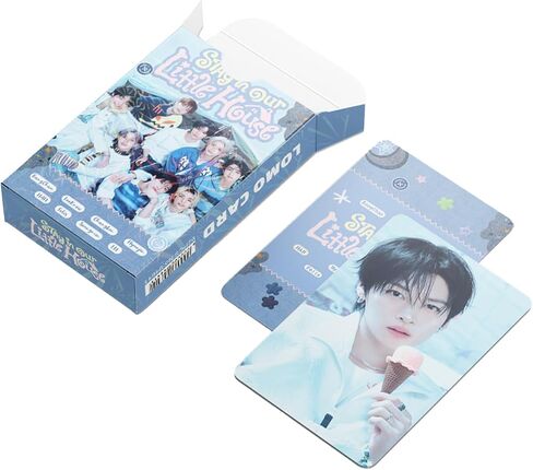 KPOPBTS Stray in Our Little House album Photocards Stray Kids Postcard Gift Merch for SKZ Boys and girls Lomo Card Set in Kuwait