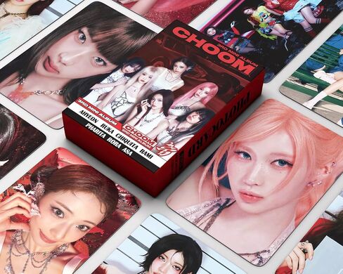 Yuto 127 PCS Album choom Photocards 55 PCS Lomo Cards Set 72 PCS Stickers Postcard Gift Merchandise for Boys and Girls in Kuwait