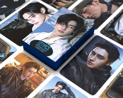 ألبوم Yuto المكون من 127 قطعة THE SIN: Vanish Photocards مجموعة 55 قطعة من بطاقات Lomo و72 قطعة من ملصقات الهدايا البريدية للبنين والبنات (SUNGHOON) in Kuwait