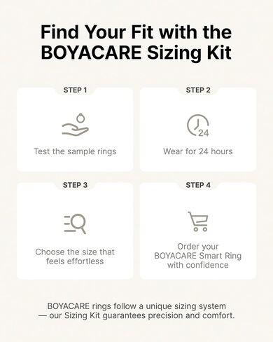 Ring Sizing Kit, Size First Before You Buy, Find The Comfortable Ring Size, Choose from 8 Sizes (Size 6-13) in Saudi Arabia