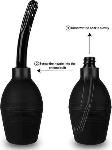 RANEU Enema Bulb Kit with Lube Anal Douche Superior Materials Douche for Men Women in Kuwait