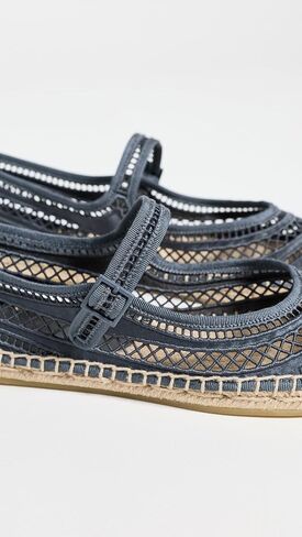 Tory Burch Women's Open Weave Mary Jane Espadrilles in Kuwait