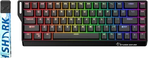 GK GAMAKAY SN75 75% Mechanical Keyboard Kit, VIA Programmable Hot Swap Tri-Mode Bluetooth/Type-C/2.4G Wireless RGB Customized Keyboard Kit, PCB Mounting Plate EVA Sound Insulation Mat (Milky White) in Saudi Arabia