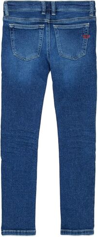 Diesel Boys' Medium Blue Wash Skinny Fit Jeans in Kuwait