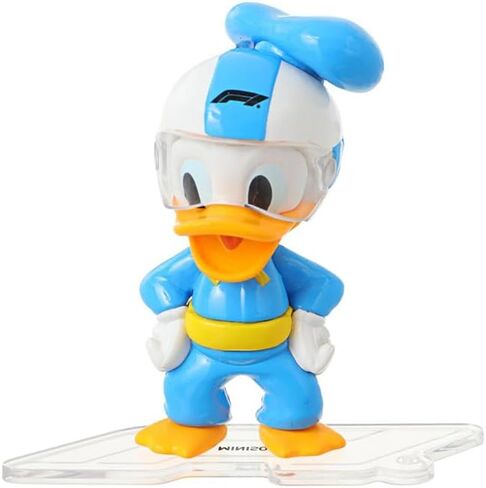 MINISO Disney Mickey F1 Speed ​​Mini World Blind Box Bag Charm لطيف مفاجأة الشكل سلسلة المفاتيح لعبة قابلة للجمع لتزيين الحقيبة هدية عيد ميلاد لمحبي ديزني (عشوائي) in Kuwait