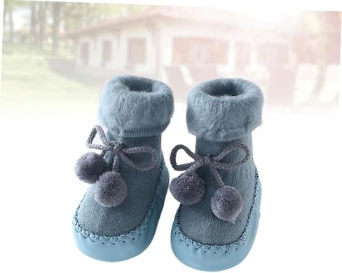 Cotton Socks Long Socks Slipper Sock Cotton Winter Warm Shoes Anti-slip in Kuwait