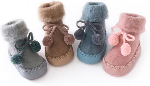 Cotton Socks Long Socks Slipper Sock Cotton Winter Warm Shoes Anti-slip in Saudi Arabia